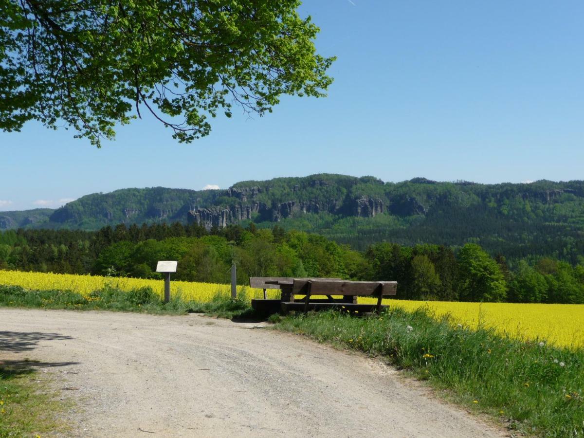 Mittelndorf Pension Am Weinberg Saechsische Schweiz المظهر الخارجي الصورة