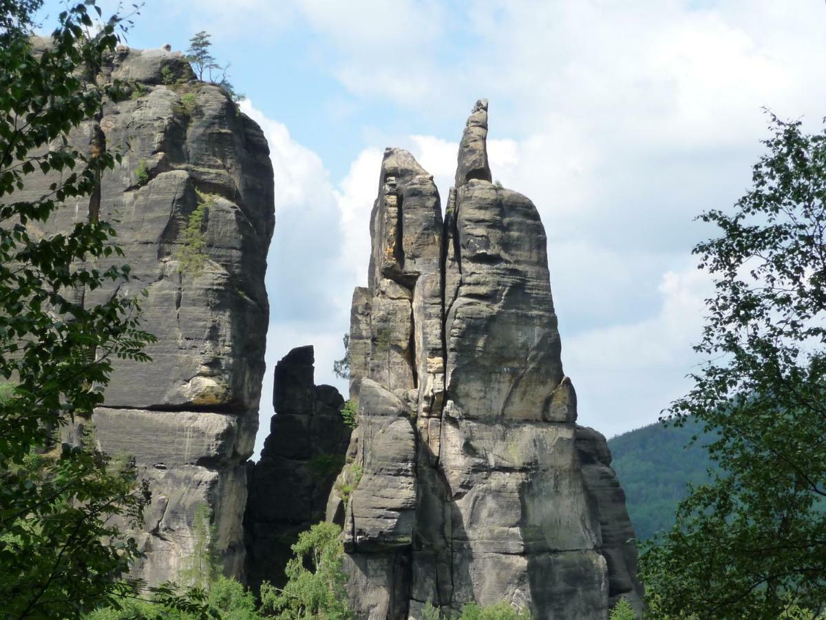 Mittelndorf Pension Am Weinberg Saechsische Schweiz المظهر الخارجي الصورة